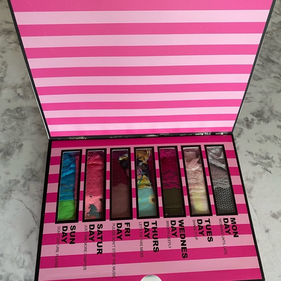 New Victoria's Secret Hiphugger Hipster All Over Lace Panty Box Lot Of 7 - Picture 3 of 16